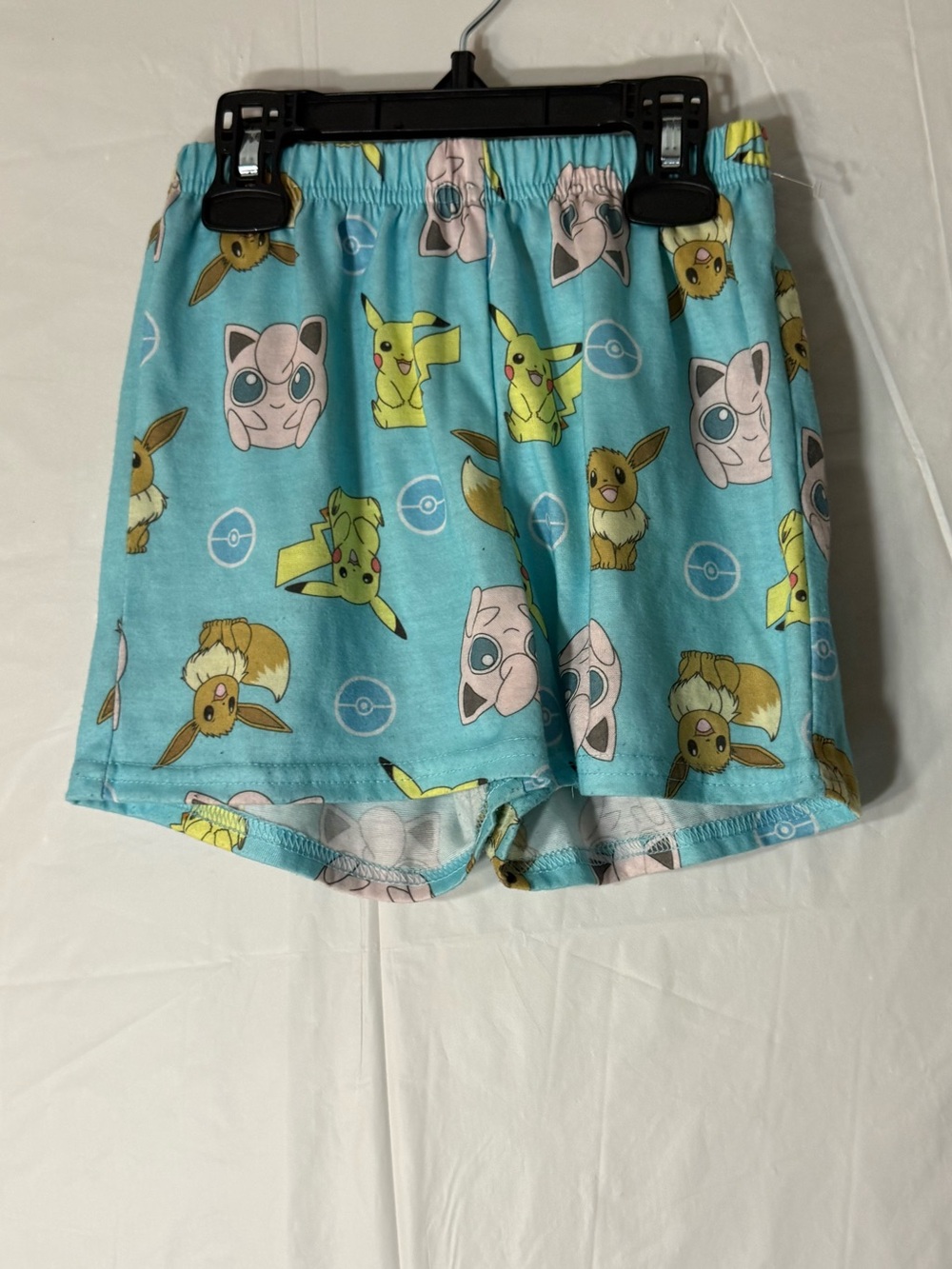 Pokémon pajama girls shorts size 6/6X